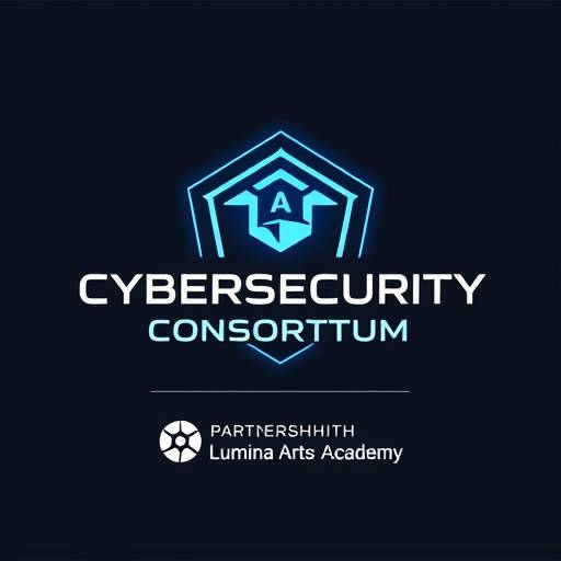 Logo of 'Cybersecurity Consortium', a partner organization providing security solutions for Lumina Arts Academy